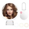 20X/1X Double-Sided Magnifying Makeup Mirror With Light Rechargeable Travel Makeup Mirror With 3 Colors Dimmable Brightness Adjustable Stand Vanity Ta