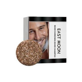 East Moon Polygonum Multiflorum Beard Soap, Gentle Cleansing Moisturizing Soap For Men's Thick Black Beard