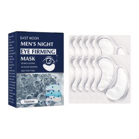 East Moon Men's Night Eye Firming Mask, Fade Out Fine Lines Eye Week Anti-Wrinkle Firming Skin Moisturizing Hydrating Eye Mask