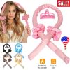 Heatless Curling Rod Headband Curling Ribbon Soft Hair Curlers Rollers Sleep Hair Styler Wave Formers with Hair Loops Clips for Long Medium Hair