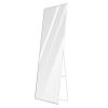 Full Length Mirror 63x18.9in Aluminum Alloy Wall Mirror Free Standing Floor Mirror Hanging Leaning Against Wall for Dressing Bedroom Living Room