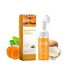 Hoijji Brightening Facial Cleanser, Deep Cleansing Facial Skin, Fades Acne Marks, Moisturizes And Whitens (Option: 1PC)