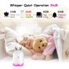 220ml Cool Mist Humidifier Ultrasonic Air Diffuser Atomizer w/7 Color Breathing Lights  Auto Off Office Home Yoga