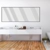 Full Length Mirror 63x18.9in Aluminum Alloy Wall Mirror Free Standing Floor Mirror Hanging Leaning Against Wall for Dressing Bedroom Living Room