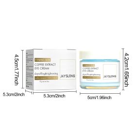 Jaysuing Coffee Firming Eye Cream Firming & Moisturizing Eye Cream For Fine Lines & Dark Circles (Option: 1pcs)